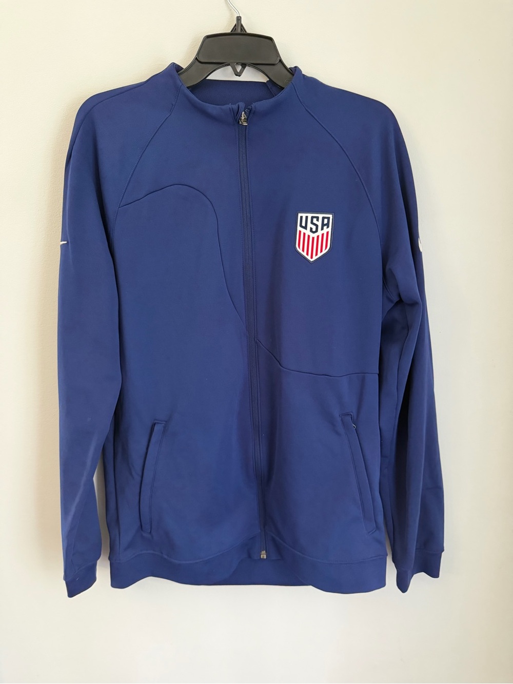 Mens Size M Nike USMNT USA Academy Pro Soccer On Field Dri Fit Jacket DH4752-421